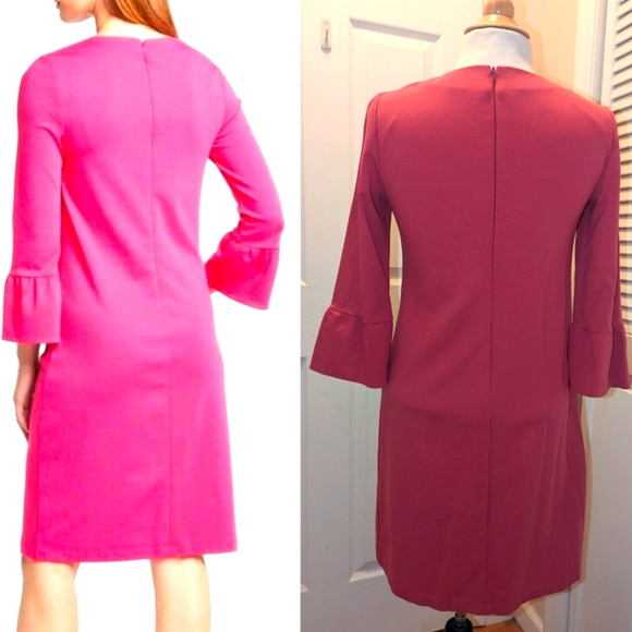 Boden Lavinia Ponte Dress Rose Pink - Size US 6P - Picture 2 of 4